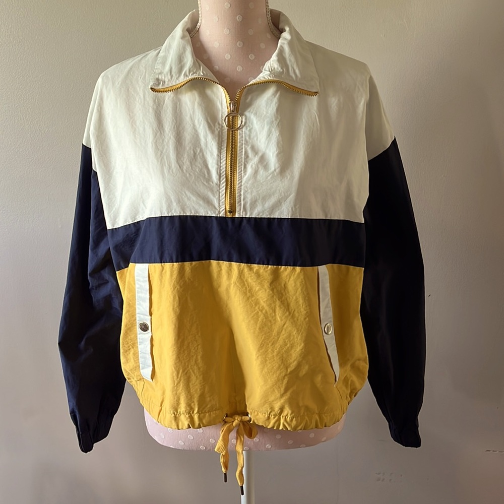 FOREVER 21 Quarter Zip Pullover